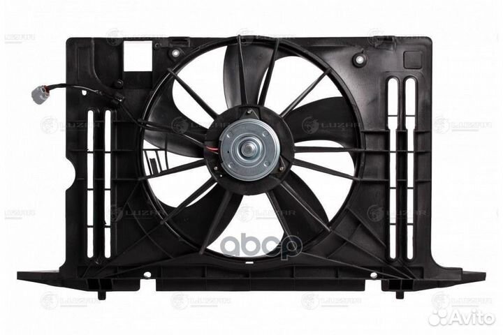 Вентилятор основного радиатора с кожухом Toyot