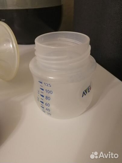 Молокоотсос ручной+пакеты для хранения молока