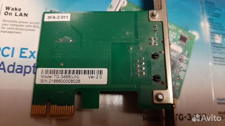 Сетевой адаптер Gigabit Ethernet TP-link TG-3468 P