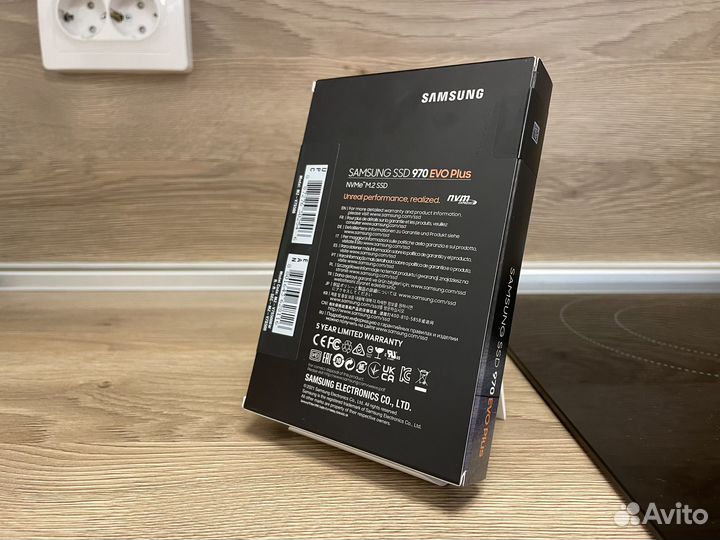 Новый 500 Gb SSD M.2 Samsung 970 EVO Plus