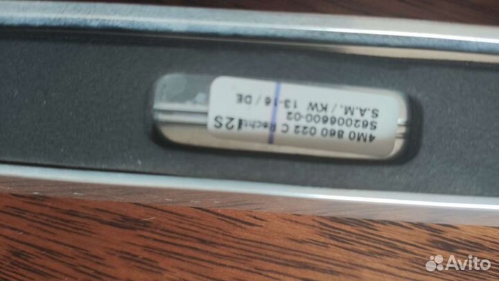 Рейлинги на крышу audi Q7 4m S line