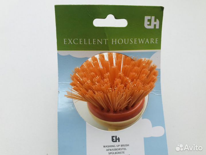 Веселая щетка для мытья посуды новая в упаковке