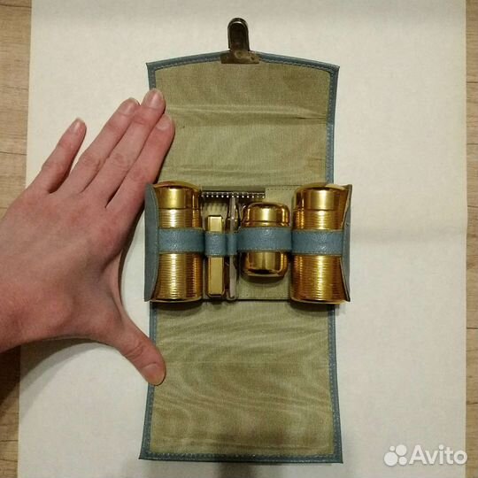 Набор для бритья СССР, дорожный чемоданчик