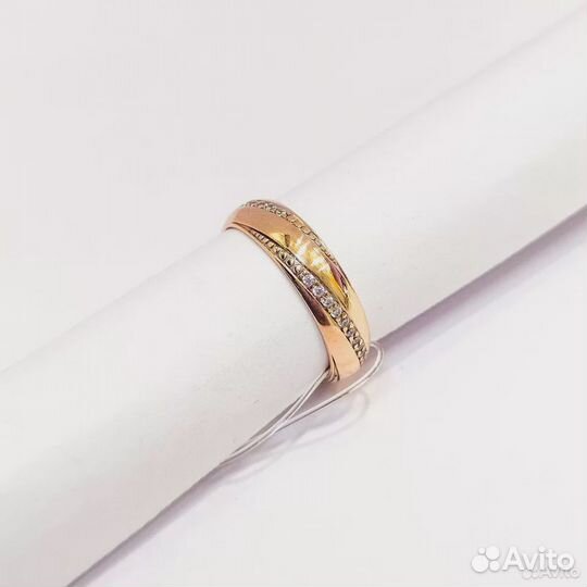 Кольцо Золото 585 масса 2,04 г