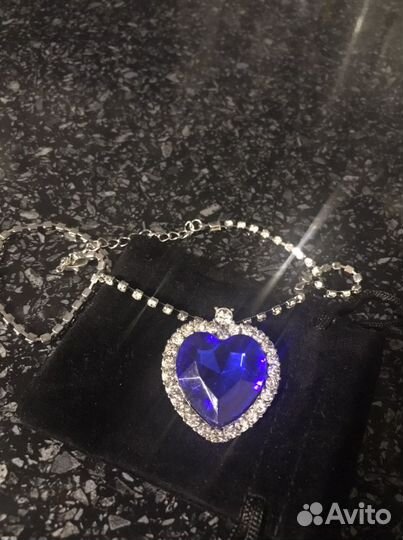 Кулон сердце океана