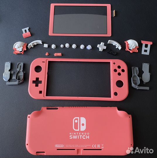 Nintendo switch - оригинальный корпус и тачскрин