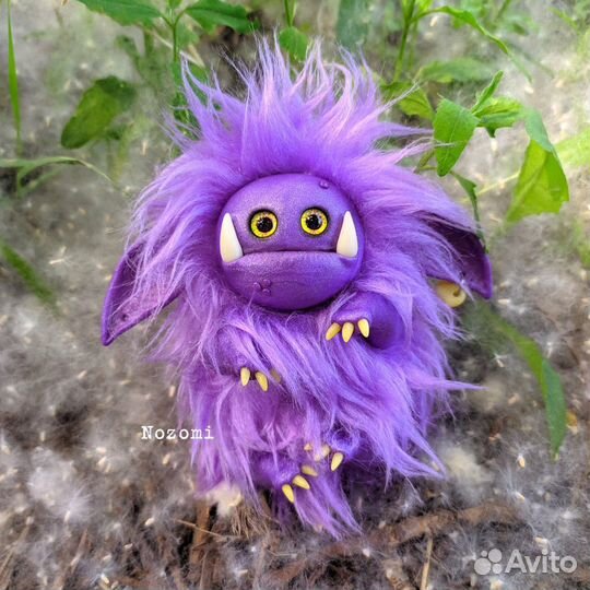 Монстрик Гарри (игрушка ручной работы)