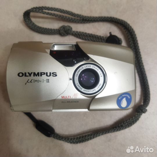 Пленочный фотоаппарат olympus mju ii