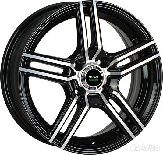 R15 4x100 6J ET46 D54,1 Megami MGM-1 BKF