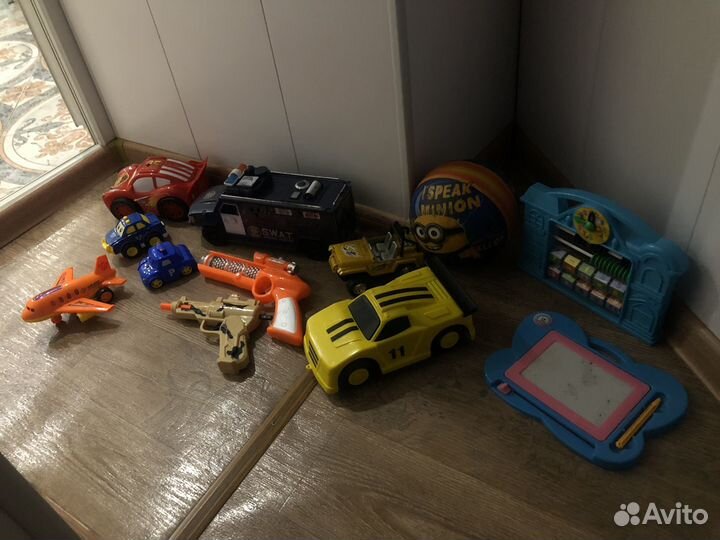 Машинки, игрушки пакетом