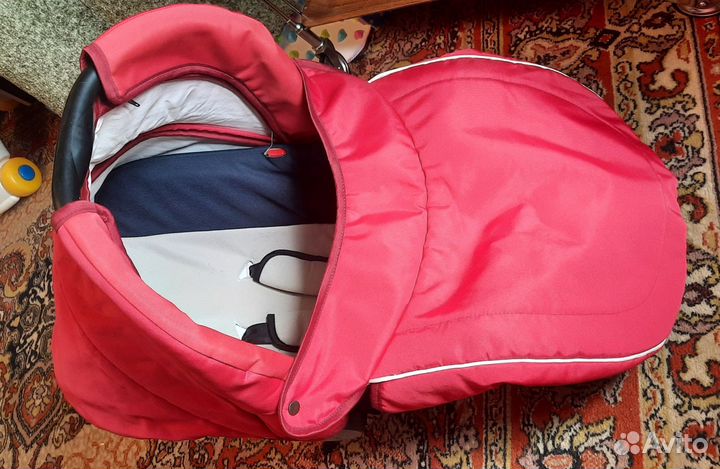 Люлька переноска автомобильная для новорожденных