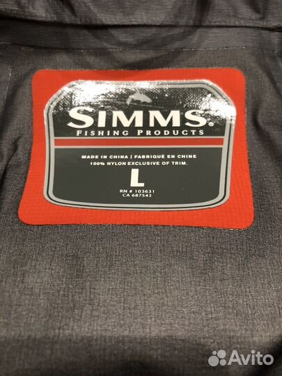 Куртка Simms PRO DRY