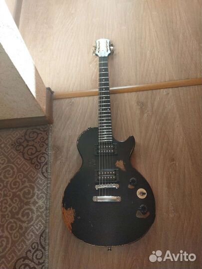 Epiphone les paul special ebony vintage relic