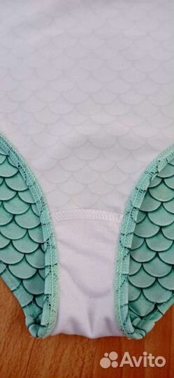 Купальник и тапочки для пляжа