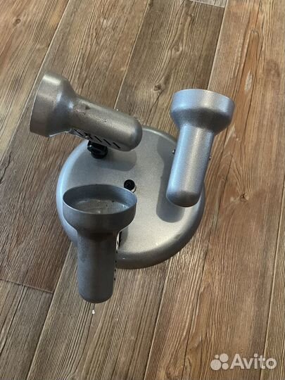 Люстра трековая 3 рожка подвижных круглая 40Вт