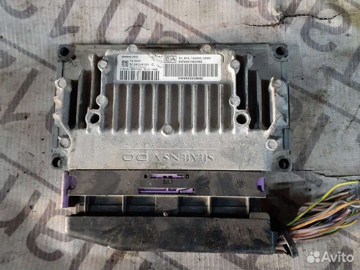 Блок управления АКПП Peugeot 5FW EP6