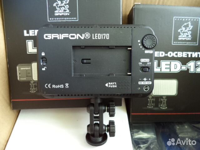 Накамерный свет Grifon LED 170 диодный осветитель