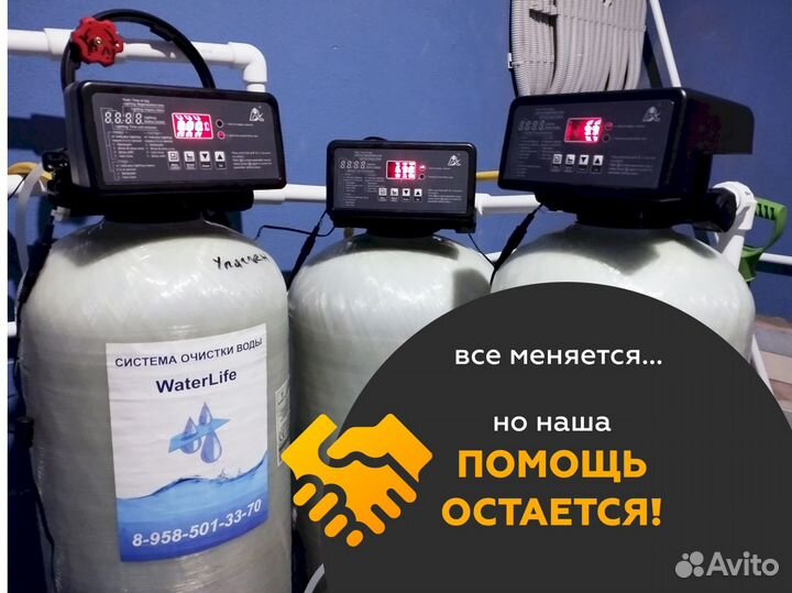 Система водоочистки умягчение воды