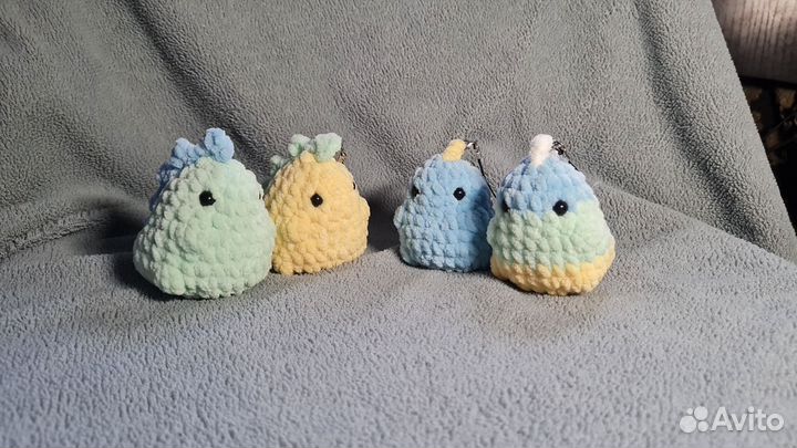 Брелки вязаные