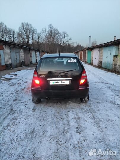 Mercedes-Benz A-класс 2.0 CVT, 2006, 198 300 км
