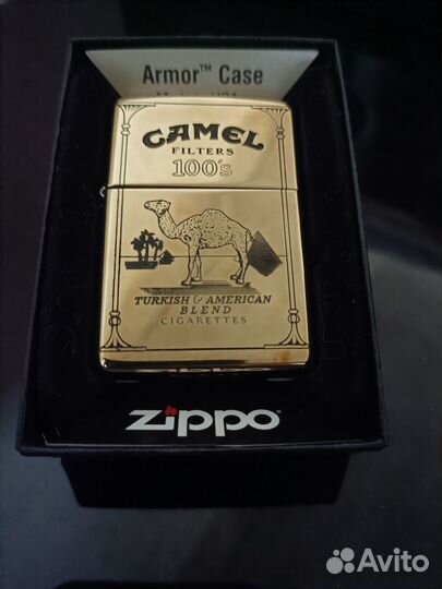 Зажигалка zippo с гравировкой Камел(Camel)