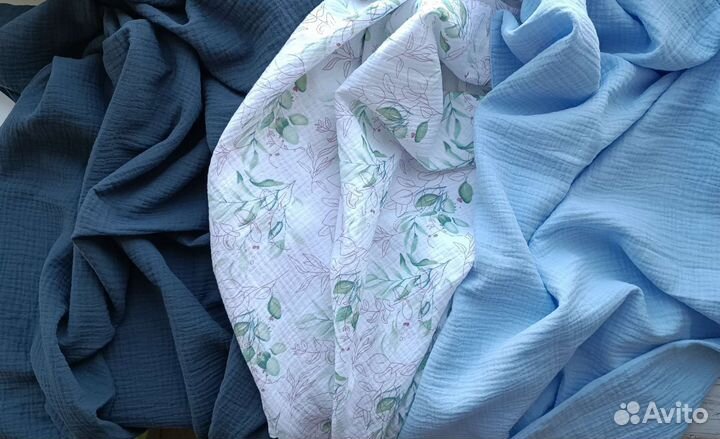 Муслиновые пеленки новые