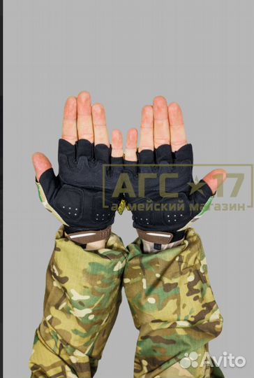 Перчатки Mechanix M-Pact б/п (мультикам)