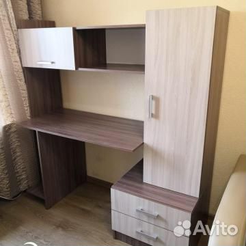 Компьютерный стол пкс-7 Ясень Шимо