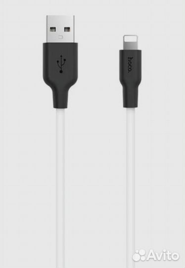 Кабель для зарядки iPhone Lightning hoco X90 USB-A