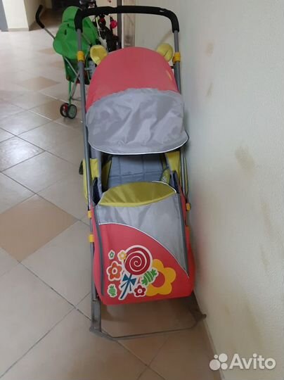 Коляска санки