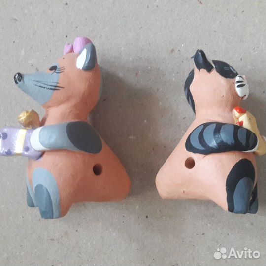 Свистульки из глины