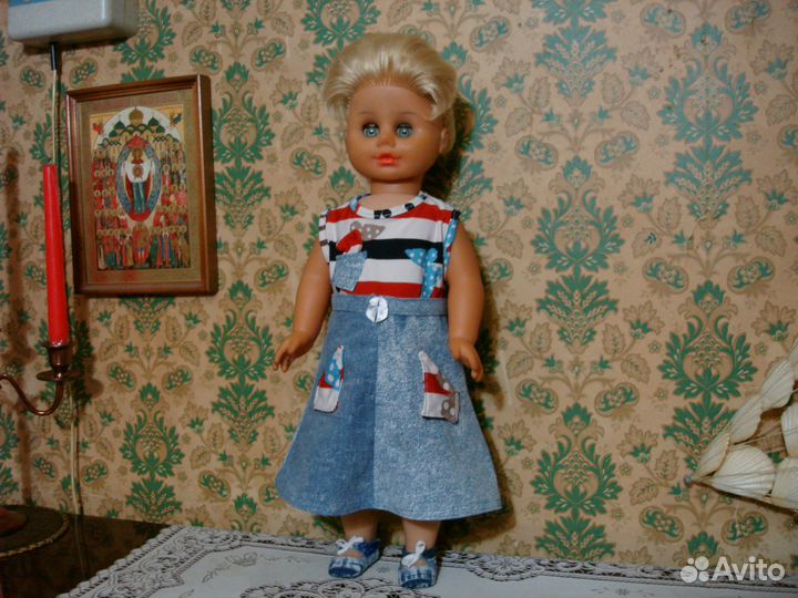 Кукла СССР. 54см