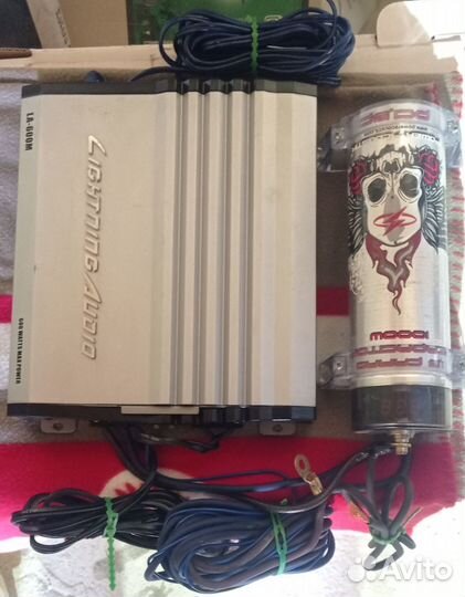 Сабвуфер с усилителем и накопителем