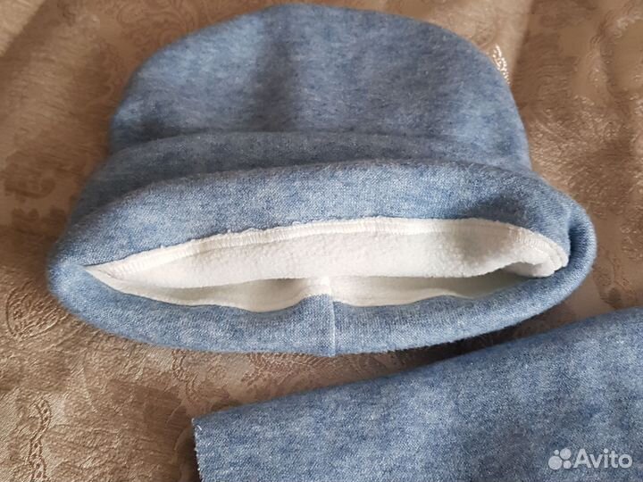 Комплект шапка и шарф женские