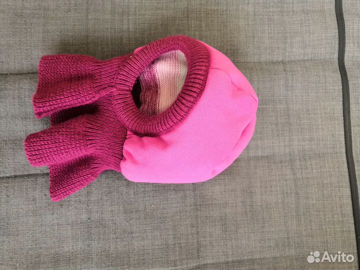 Шапка шлем зимняя журавлик 50 52