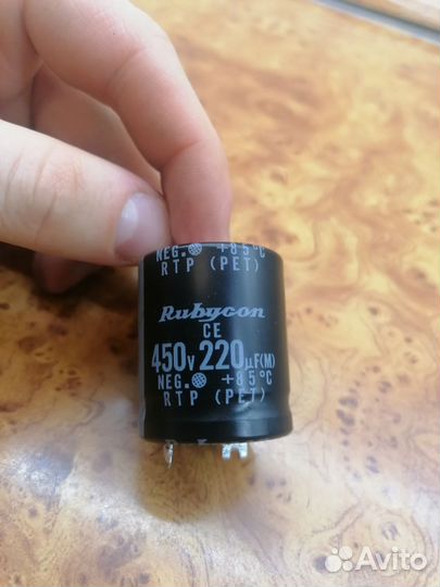 Конденсаторы rubycon
