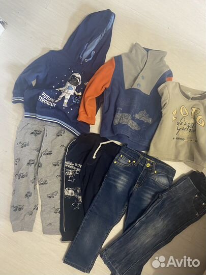 Вещи пакетом на мальчика 104/106