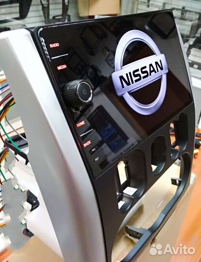 Nissan Almera G15 магнитола Android с крутилкой