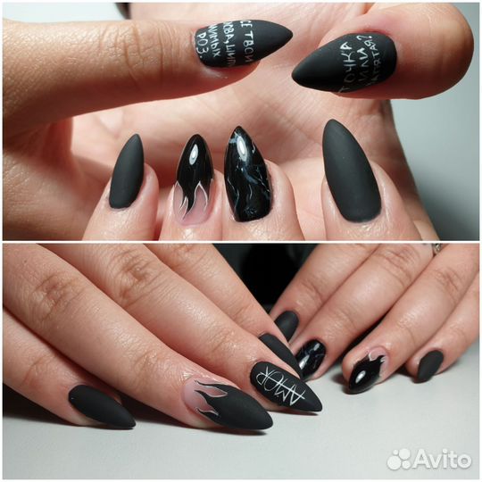 Маникюр гель лак