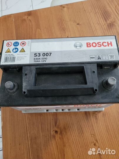Аккумулятор Bosch S3 70 Ah