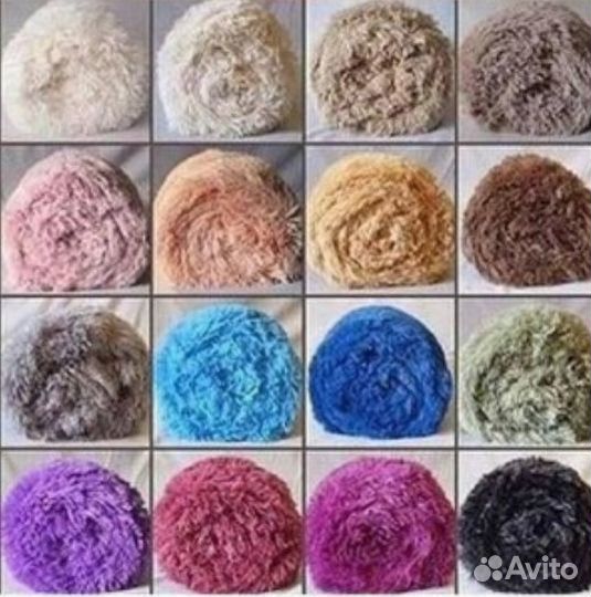 Плед пушистик травка