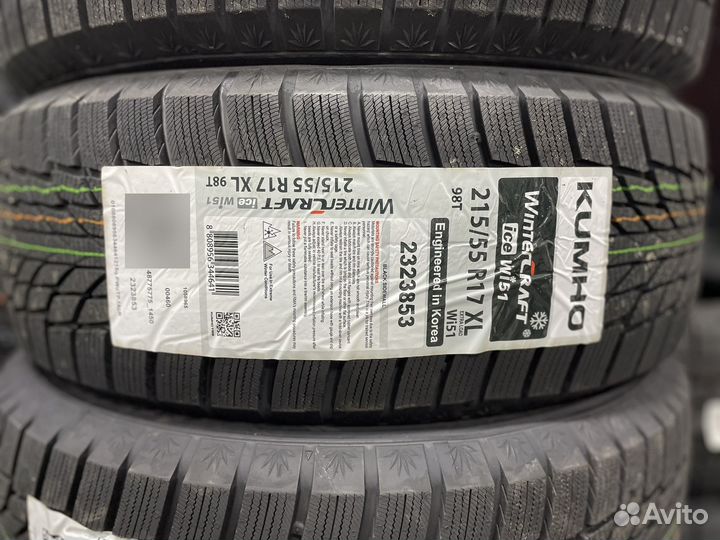 Kumho WinterCraft Ice Wi51 215/55 R17
