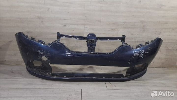 Бампер передний Renault Logan 2 С 2015 Года