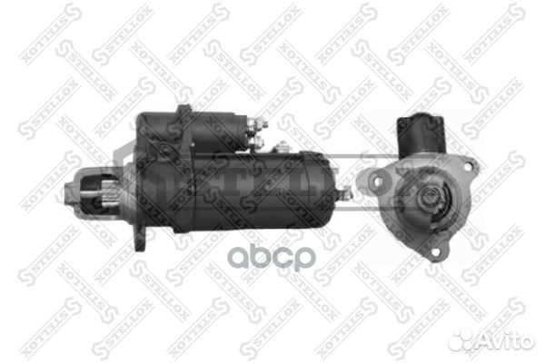 Стартер 24V 6.7kW 11зубьев 55вправоScania 124