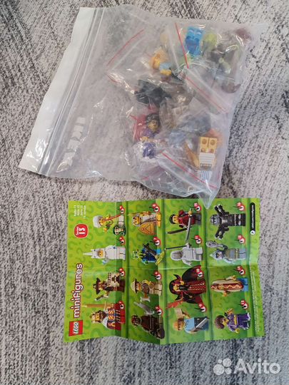 Lego минифигурки 13 серия полная