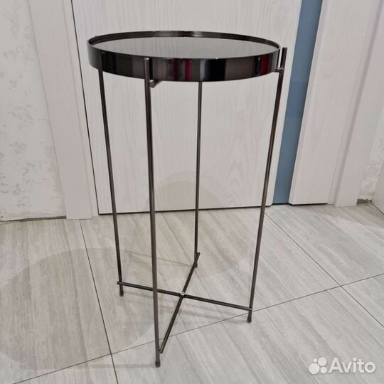 Журнальный стол стеклянный бу