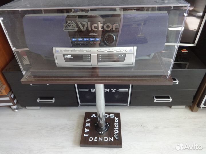 Victor RC-MD70 - портативная CD MD CC FM система