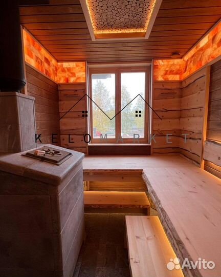 Полок Кедр для парной бани сауны