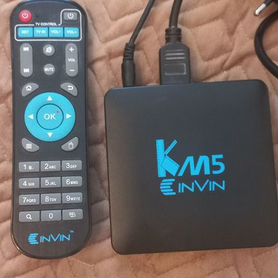 Android tv приставка invin km5