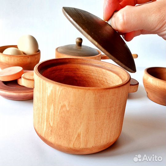 Посудка детская Подарок Игрушки монтессори